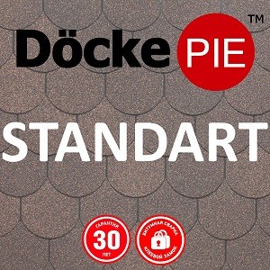 Гибкая черепица Docke Pie Standart